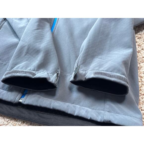 THE NORTH FACE Shellrock Jacket Mens Medium;  Black, Gray & Blue - Picture 8 of 13